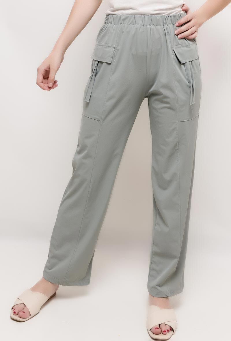 Stretch Cargo Pants i Stor Storlek