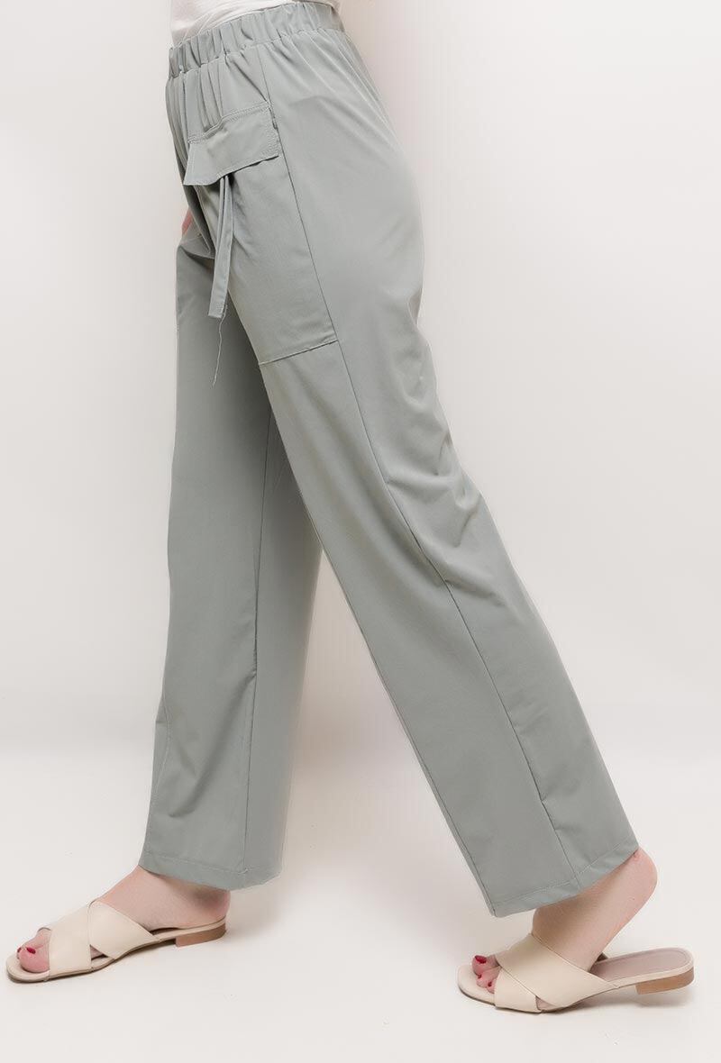 Stretch Cargo Pants i Stor Storlek