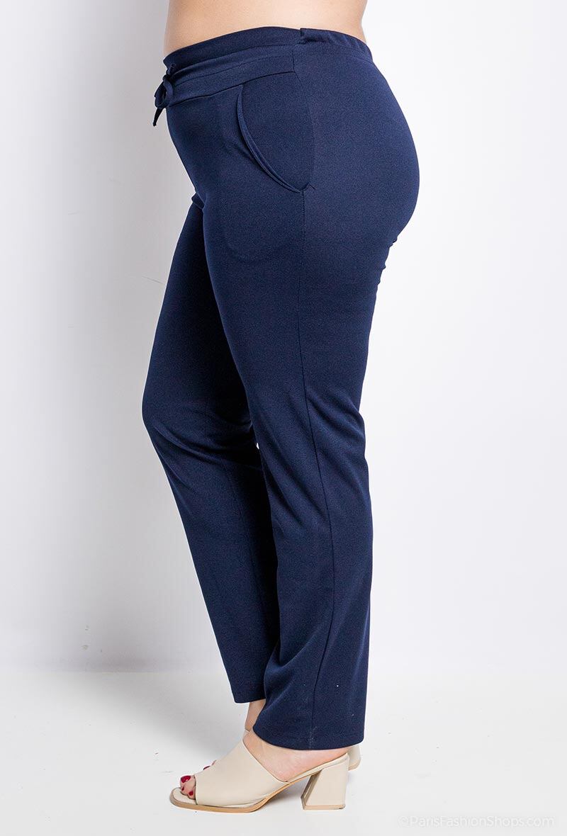 Plus Size Stretchbyxor för Kvinnor