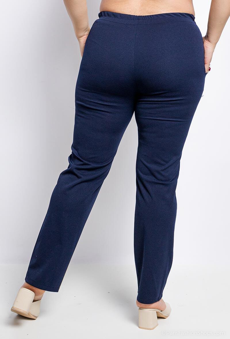 Plus Size Stretchbyxor för Kvinnor