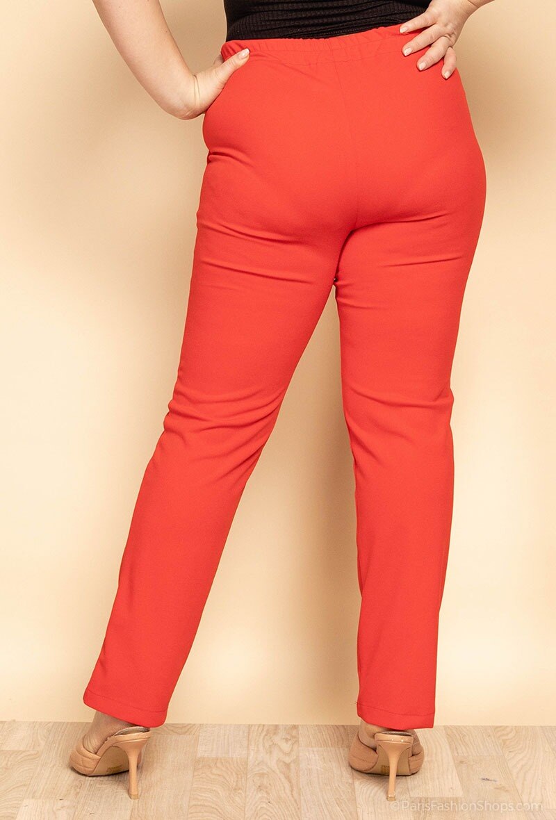Plus Size Stretchbyxor för Kvinnor