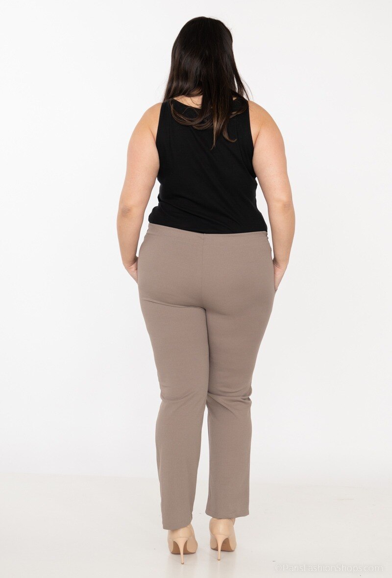 Plus Size Stretchbyxor för Kvinnor