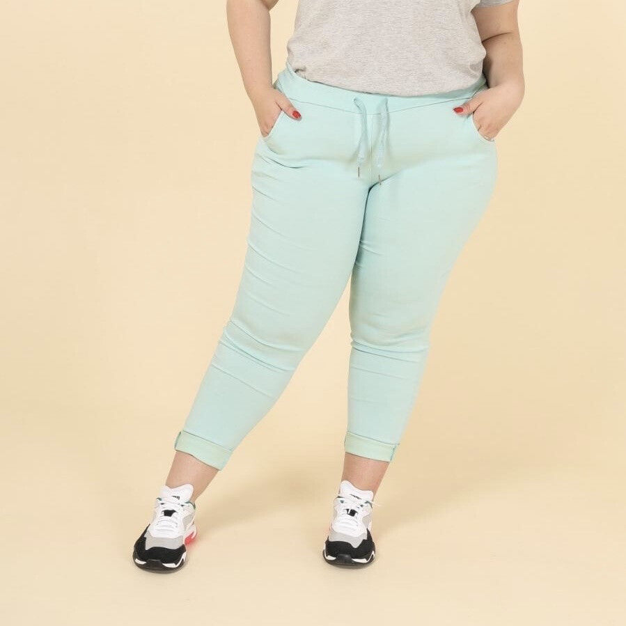 Plus Size Super stretchy elastic waist pants