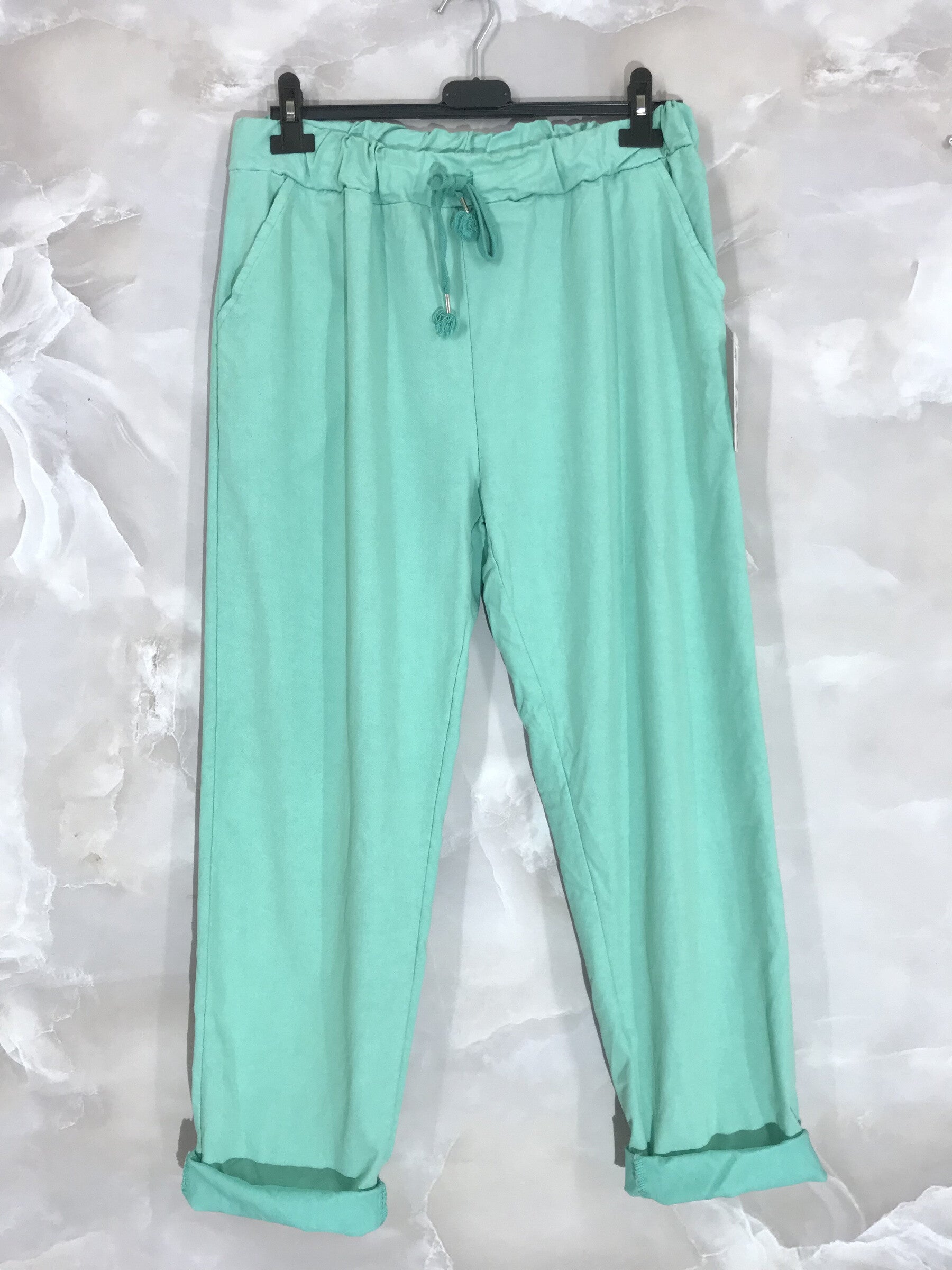 Plus Size United pants with cord and T38 to T44 pockets