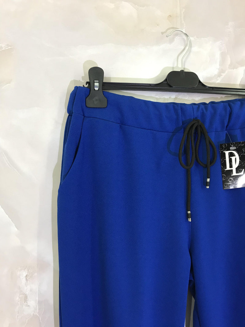 Enkla byxor med dragsko i Stor Storlek - Tillverkade i Frankrike