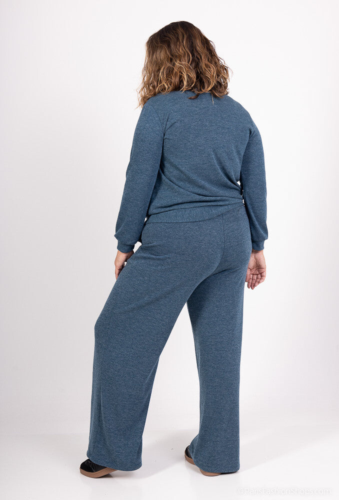 Wide Pants i Stor Storlek