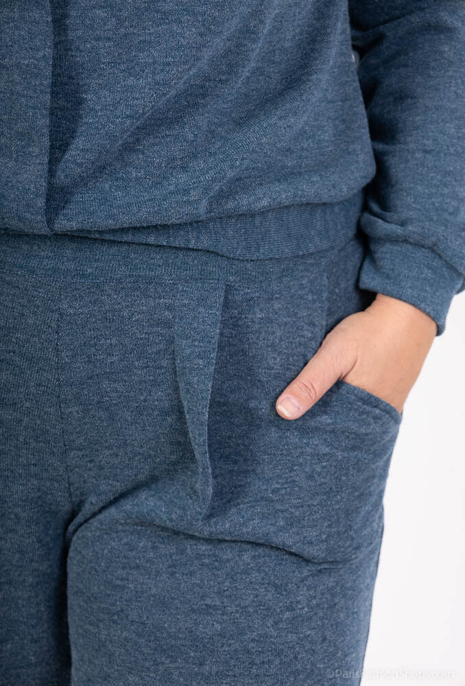 Wide Pants i Stor Storlek