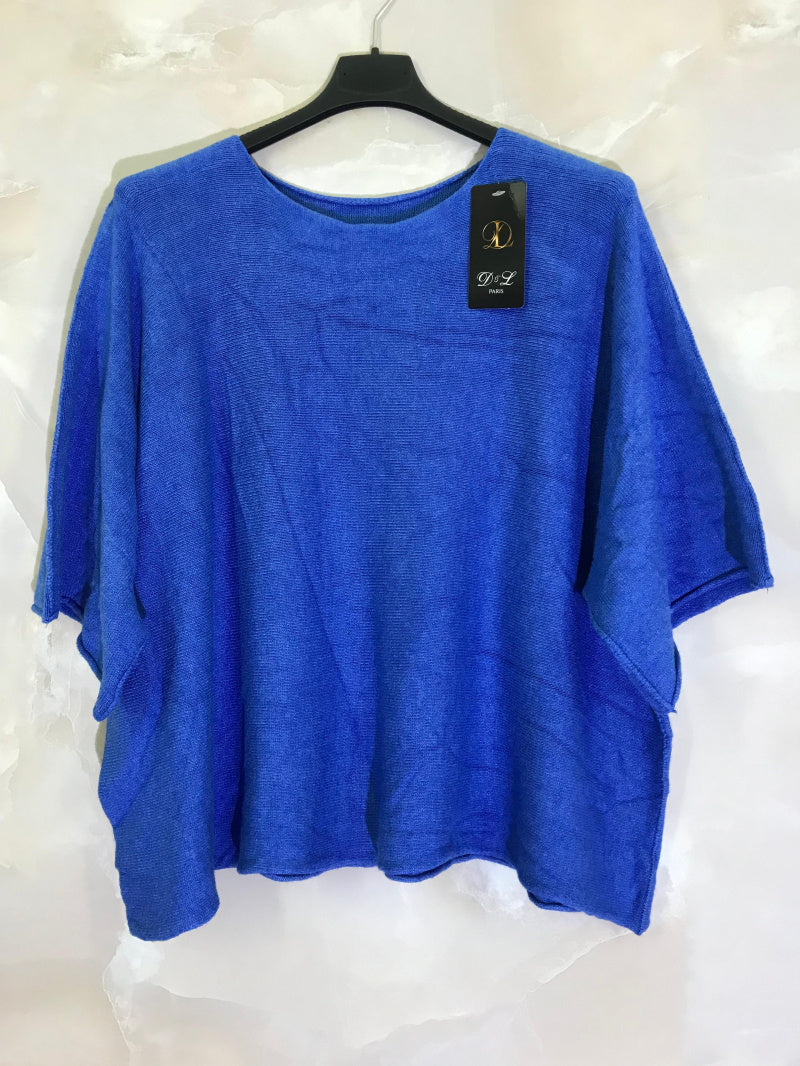 Plus Size Oversized Cropped Sweater