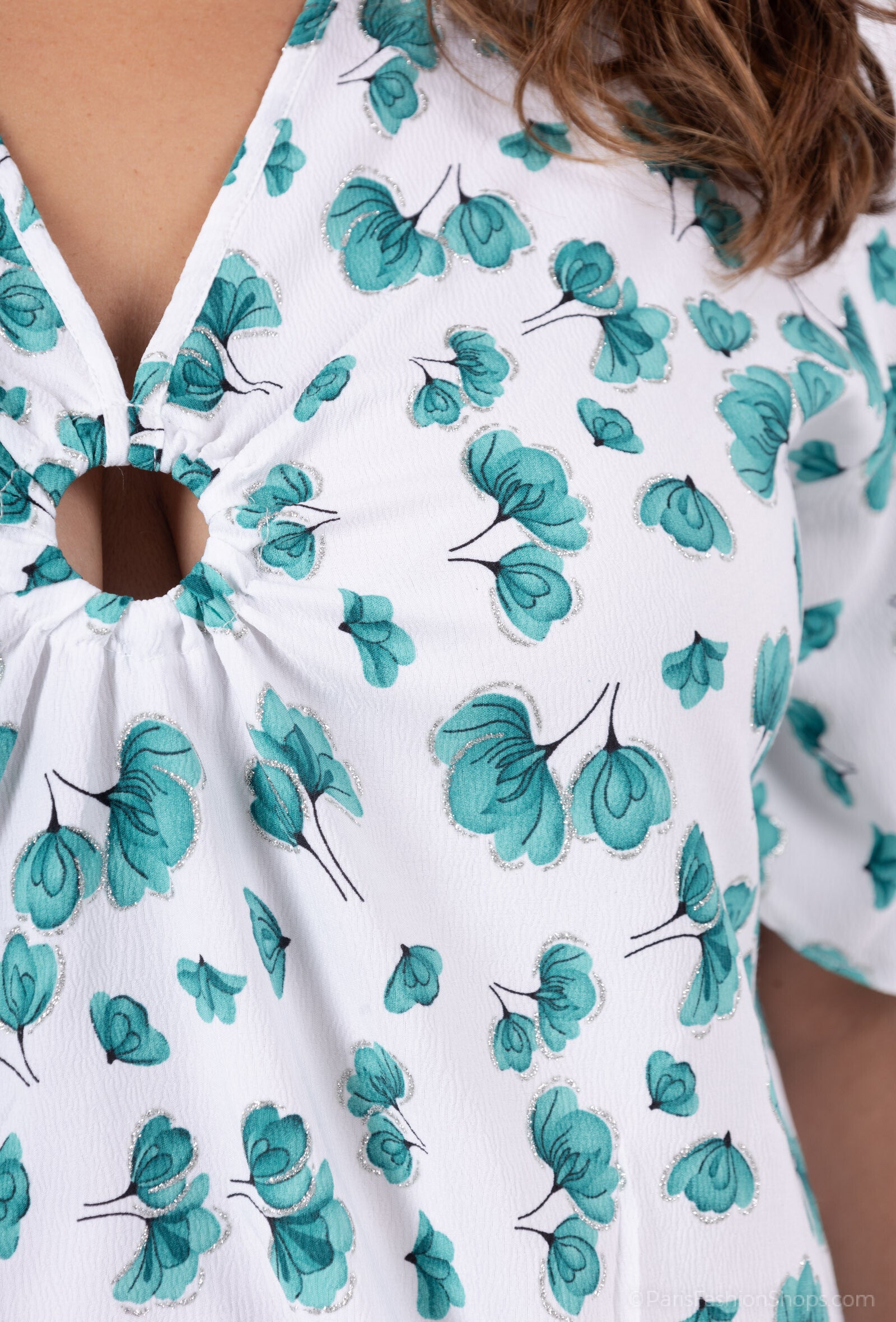 Flödande Blus i Plus Size - REF:H5133