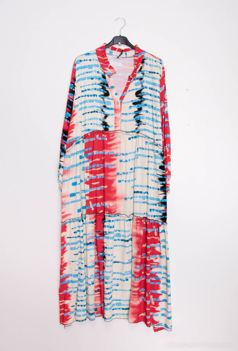 Printed dress i Plus Size
