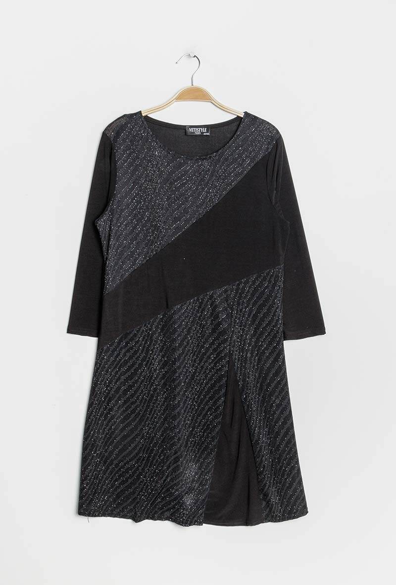 Shiny dress i Stor Storlek