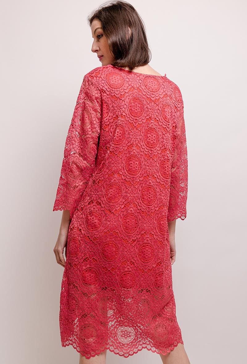 Lace dress i Stor Storlek