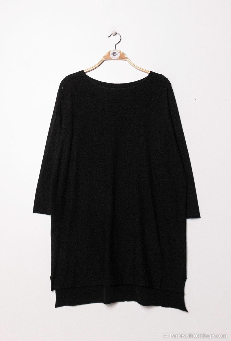 Plus Size Klänning i Sweaterstil