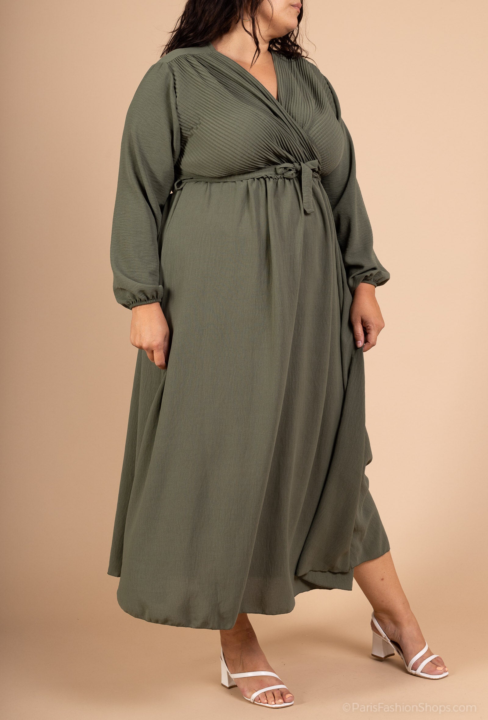 Elegant plus-size dress T40 to T56 i Stor Storlek