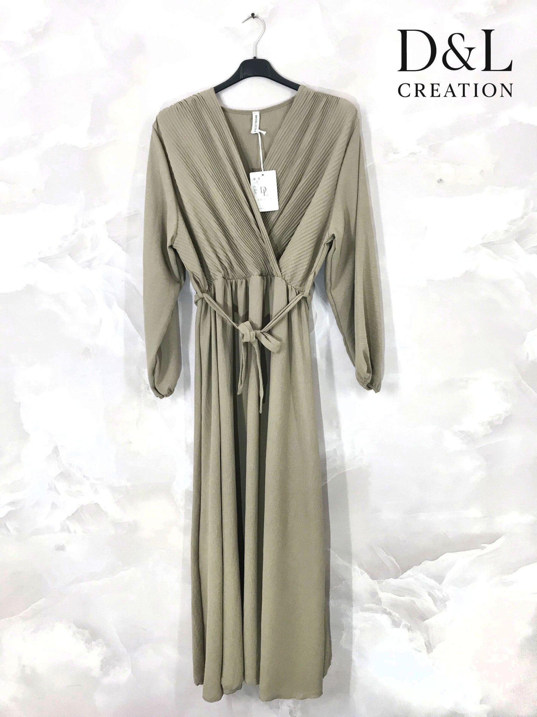 Elegant plus-size dress T40 to T56 i Stor Storlek