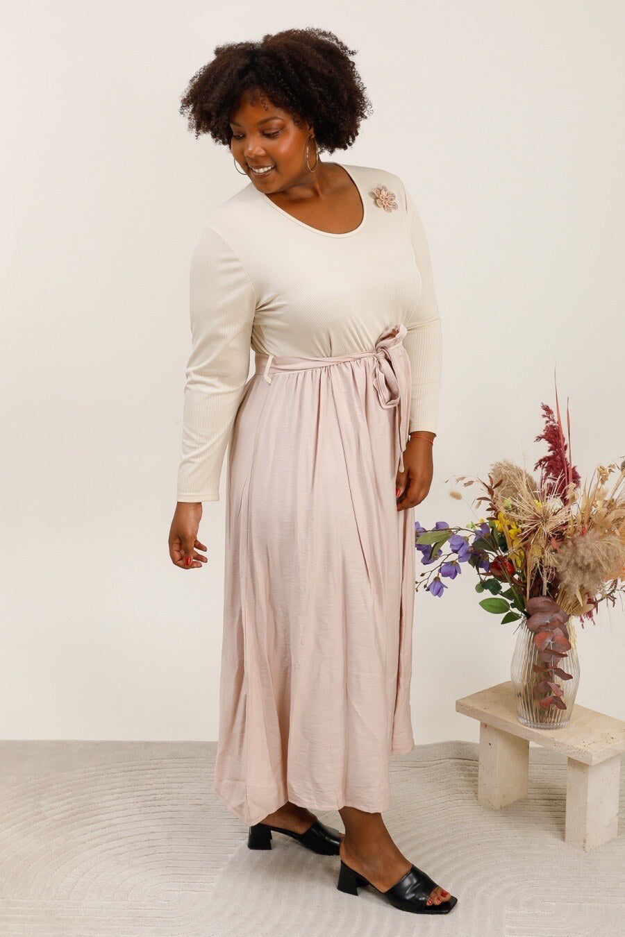 Plus size dress i Stor Storlek