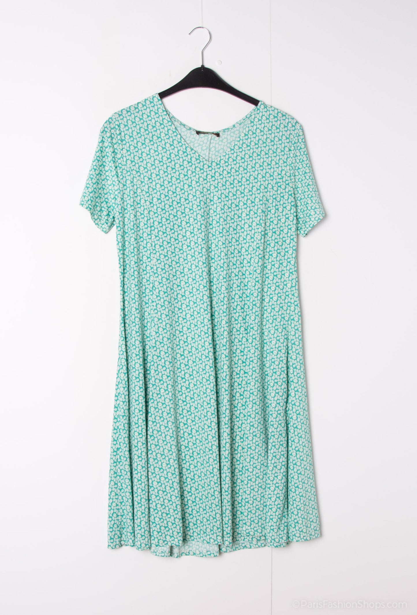 Plus Size Flared printed dress