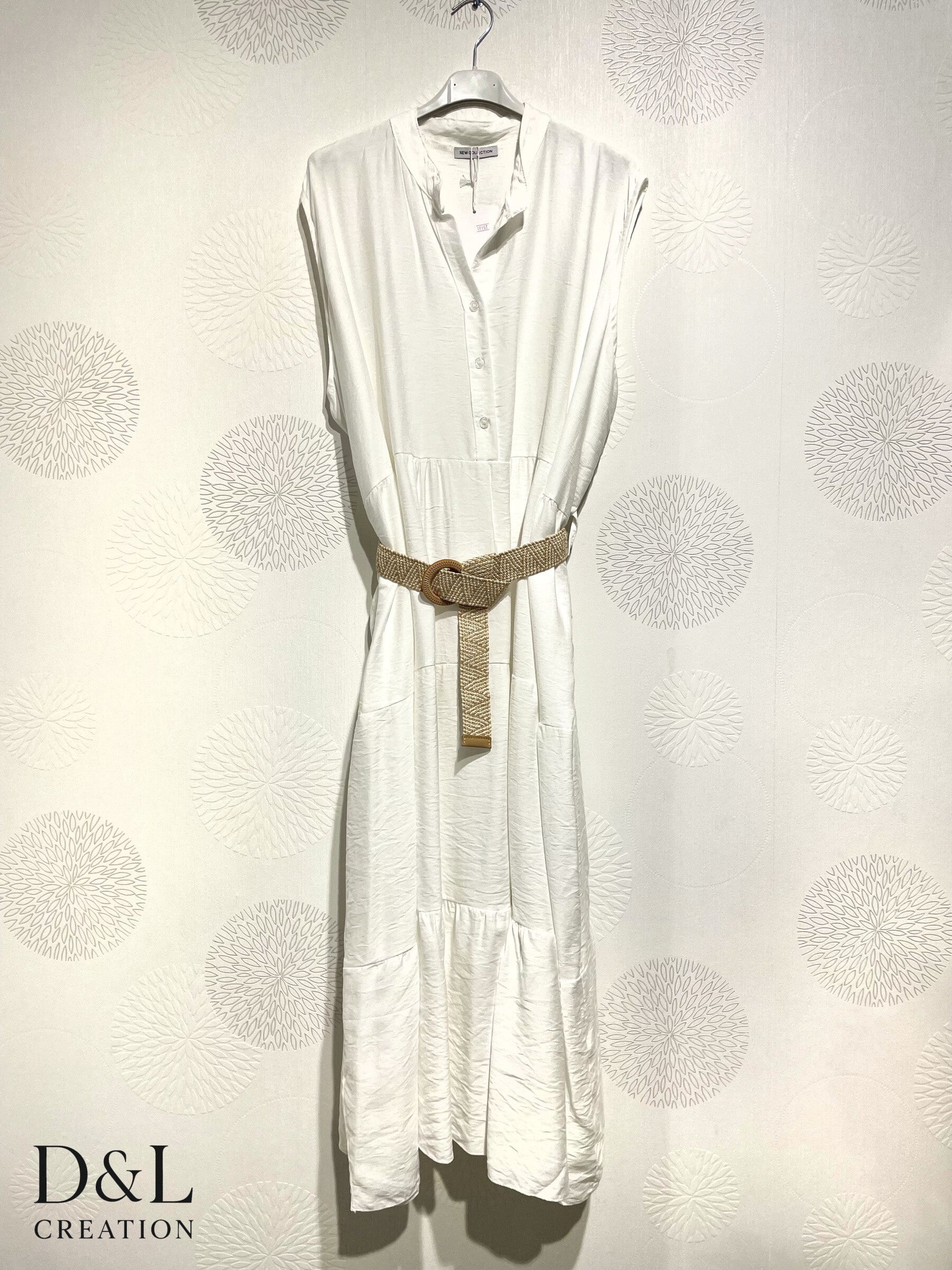 Plus Size Sleeveless Dress MAO T38-T56