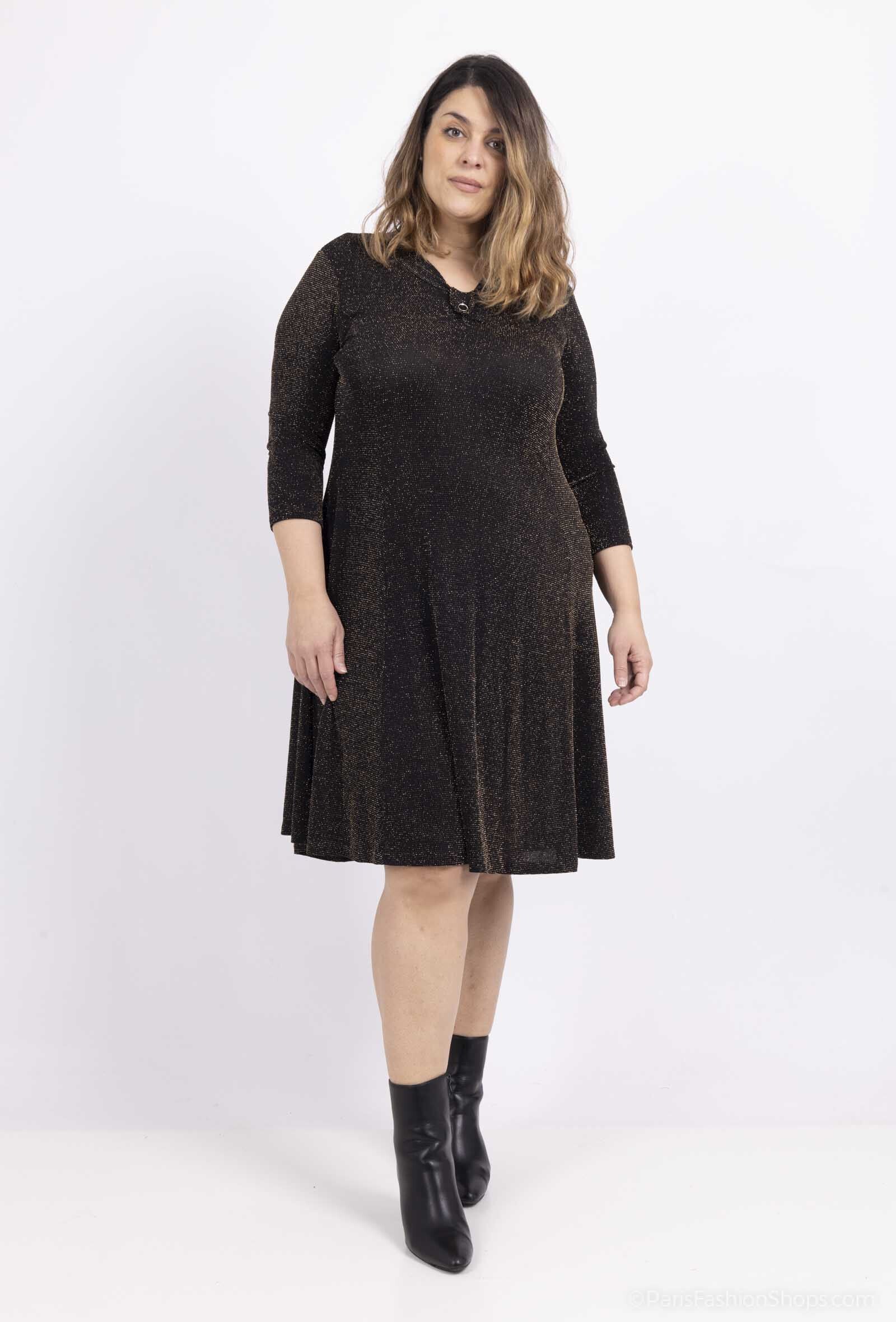 Sparkly dress i Stor Storlek