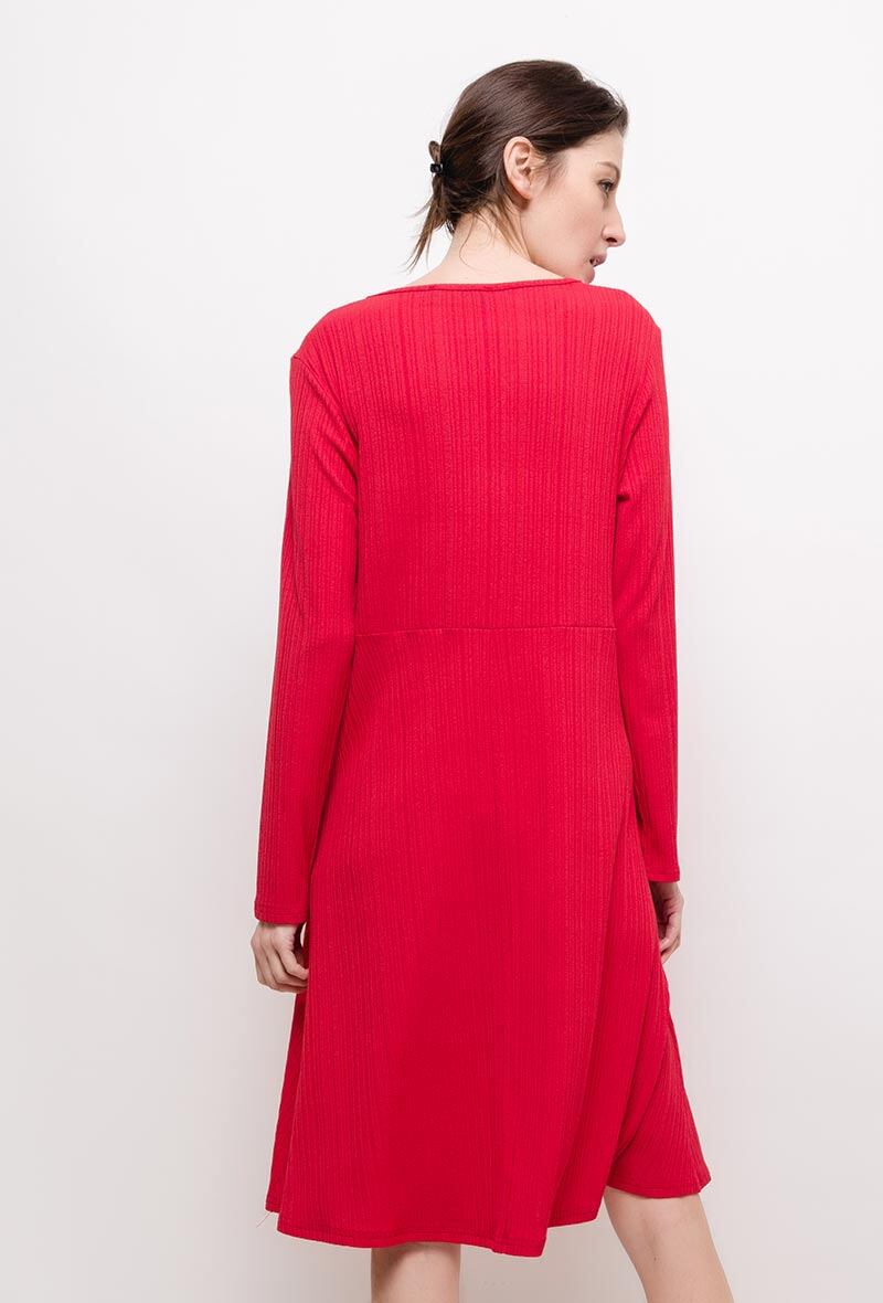 Stretch dress i Stor Storlek