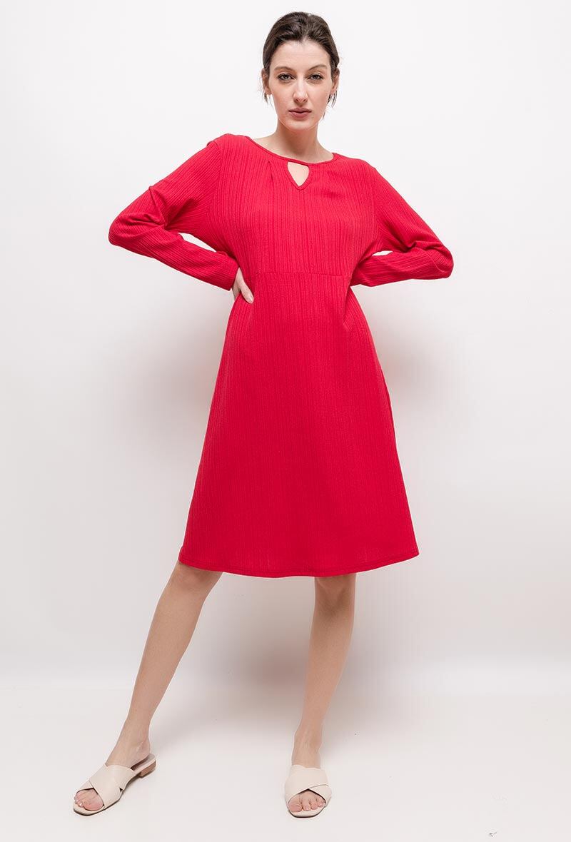 Stretch dress i Stor Storlek