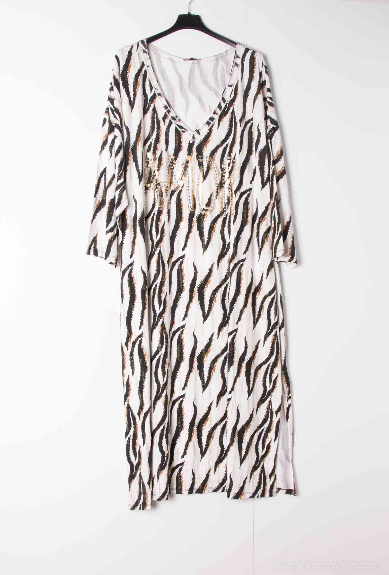 Dress i Stor Storlek - Elegant och Bekväm Klänning för Plus Size Kvinnor