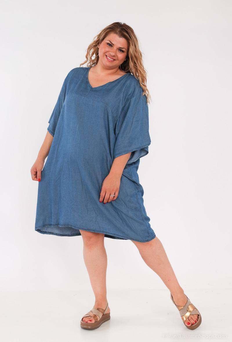 Plus Size Shorts i Lyocell