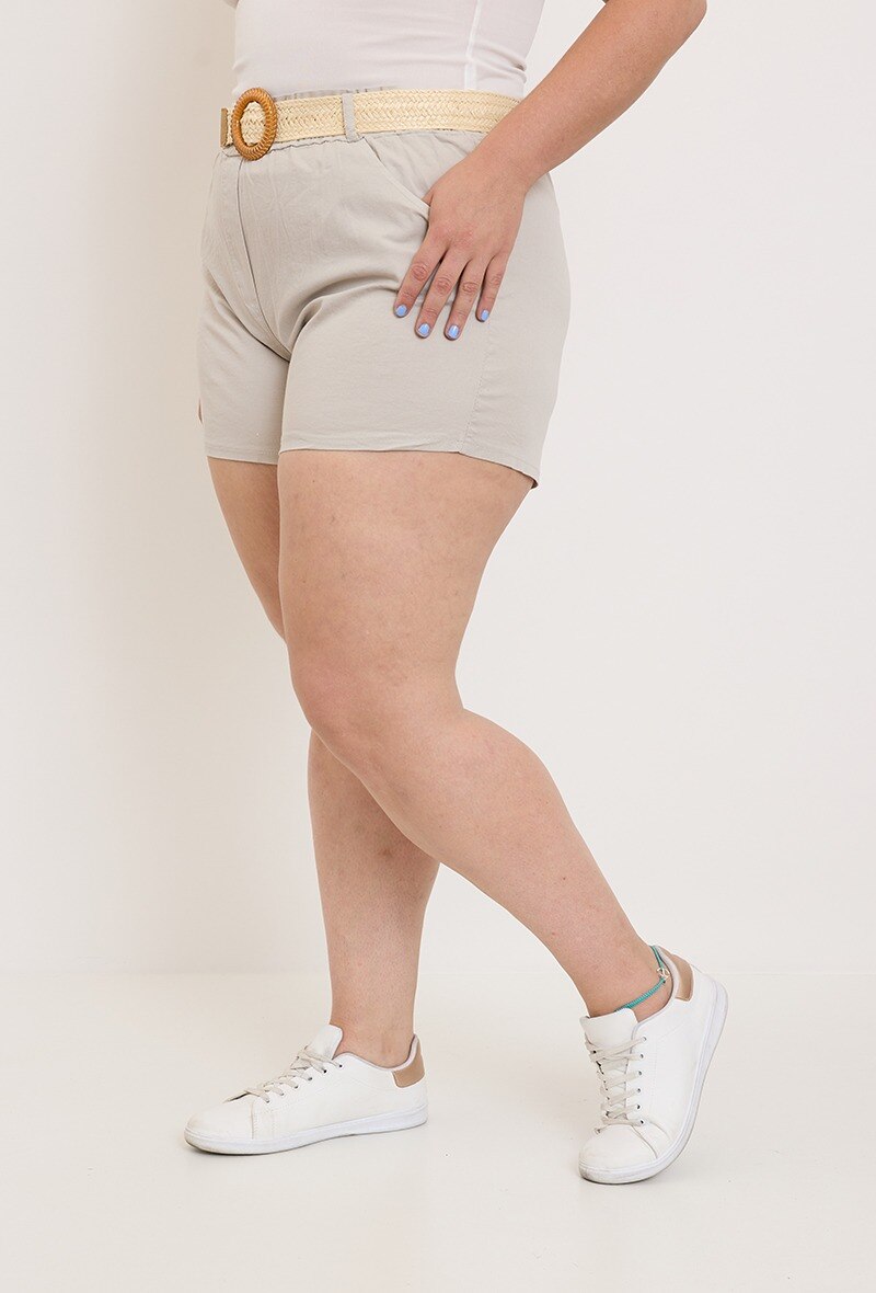 Plus Size Shorts för Stora Storlekar