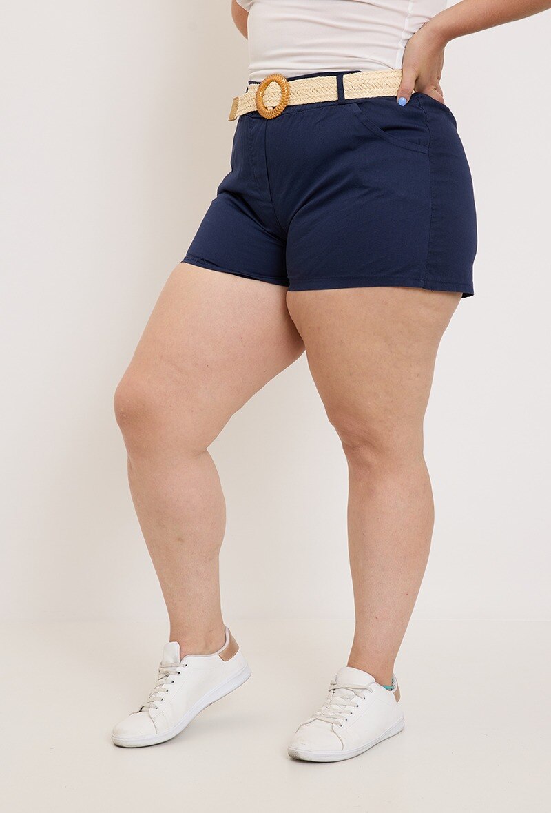 Plus Size Shorts för Stora Storlekar