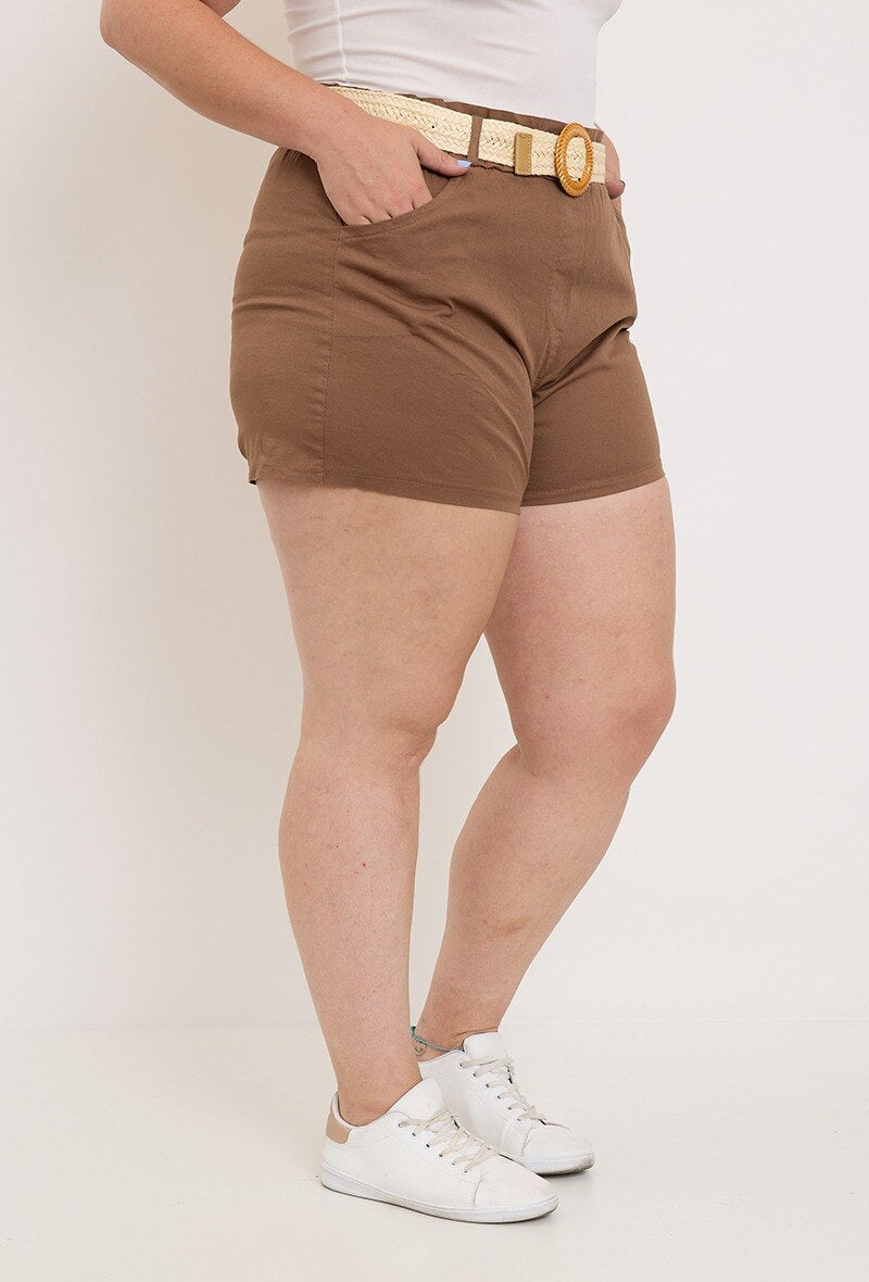 Plus Size Shorts för Stora Storlekar