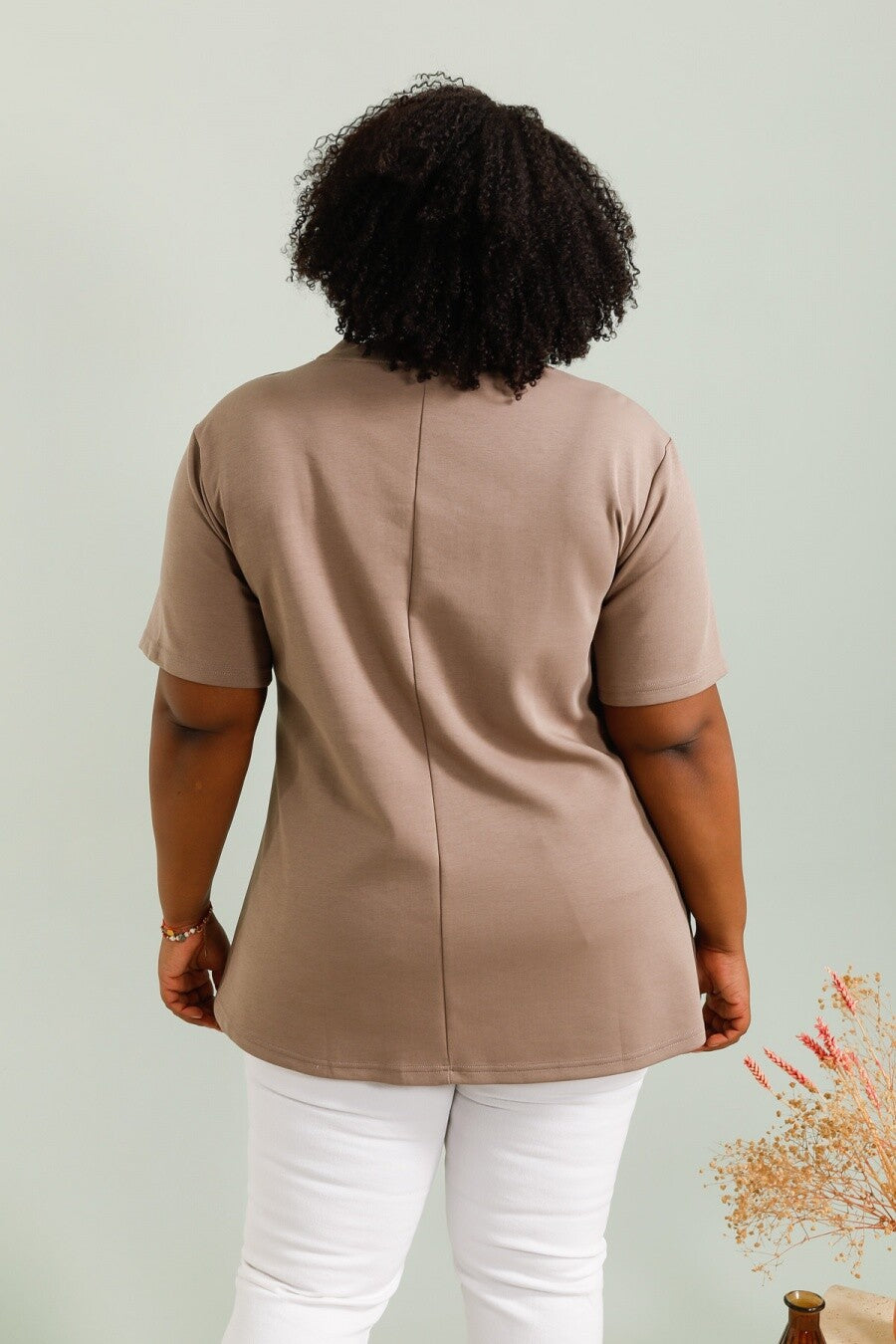 Plus size T-shirt i Stor Storlek