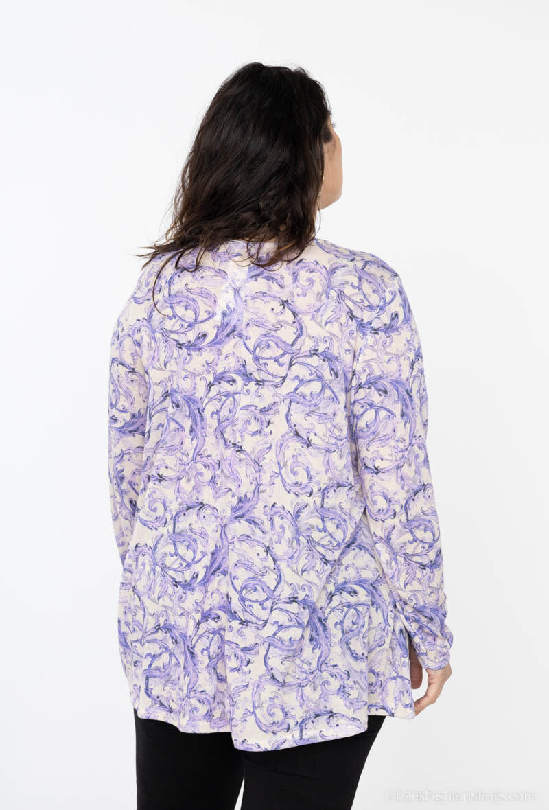 Printes tunic i Stor Storlek