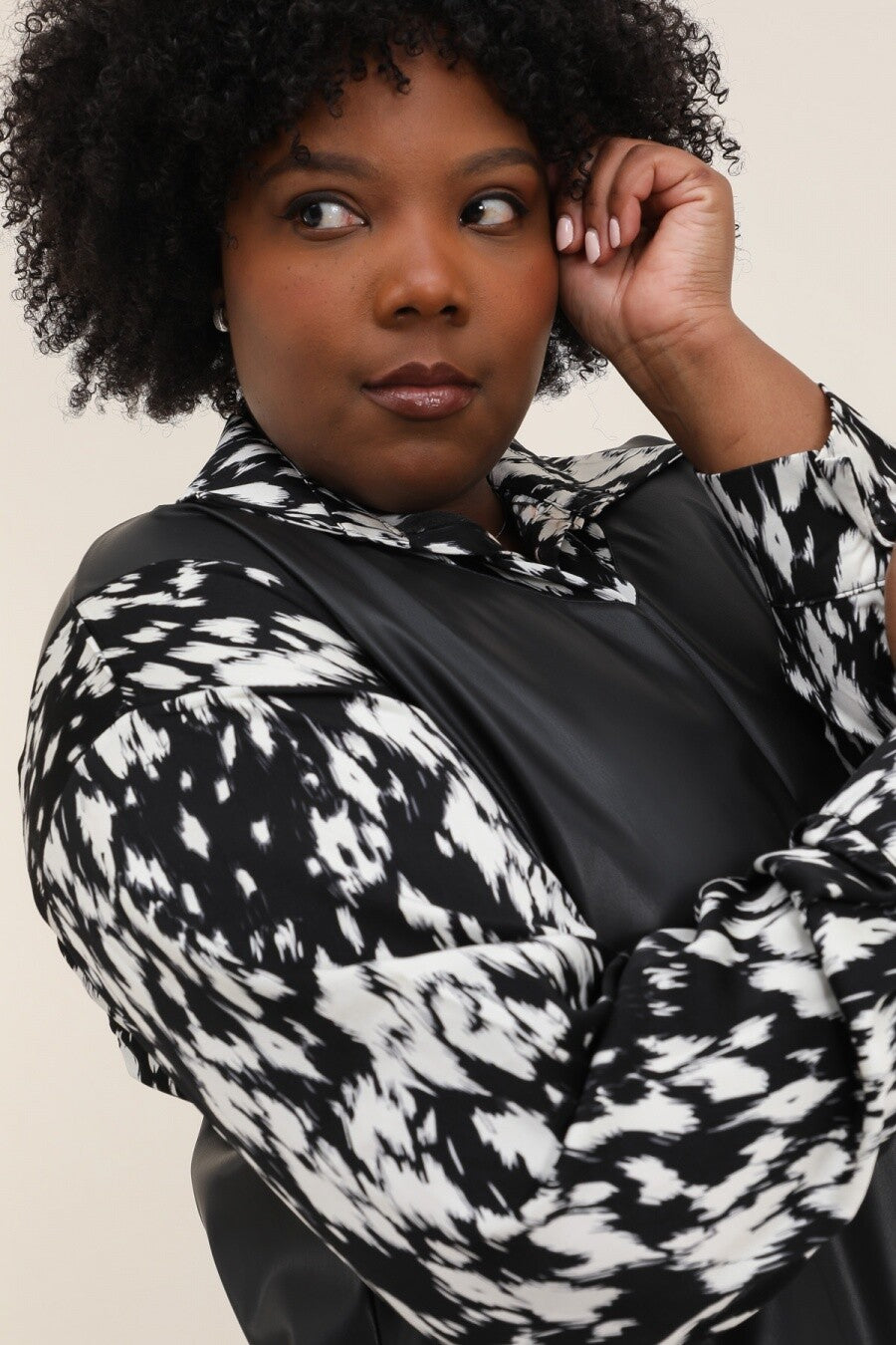 Plus size tunik i Stor Storlek