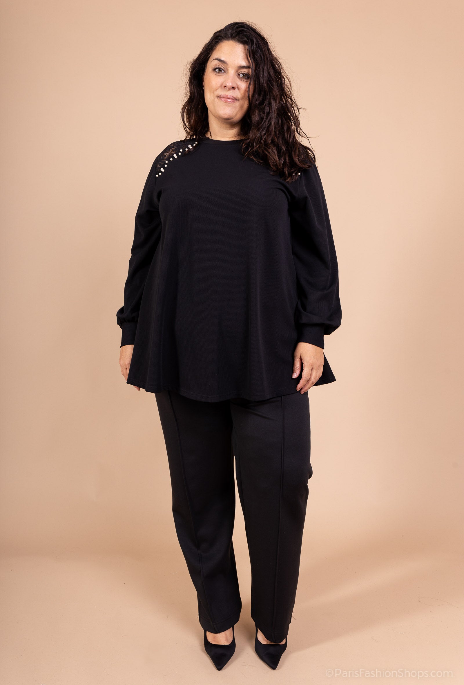 Plus size tunic i Stor Storlek