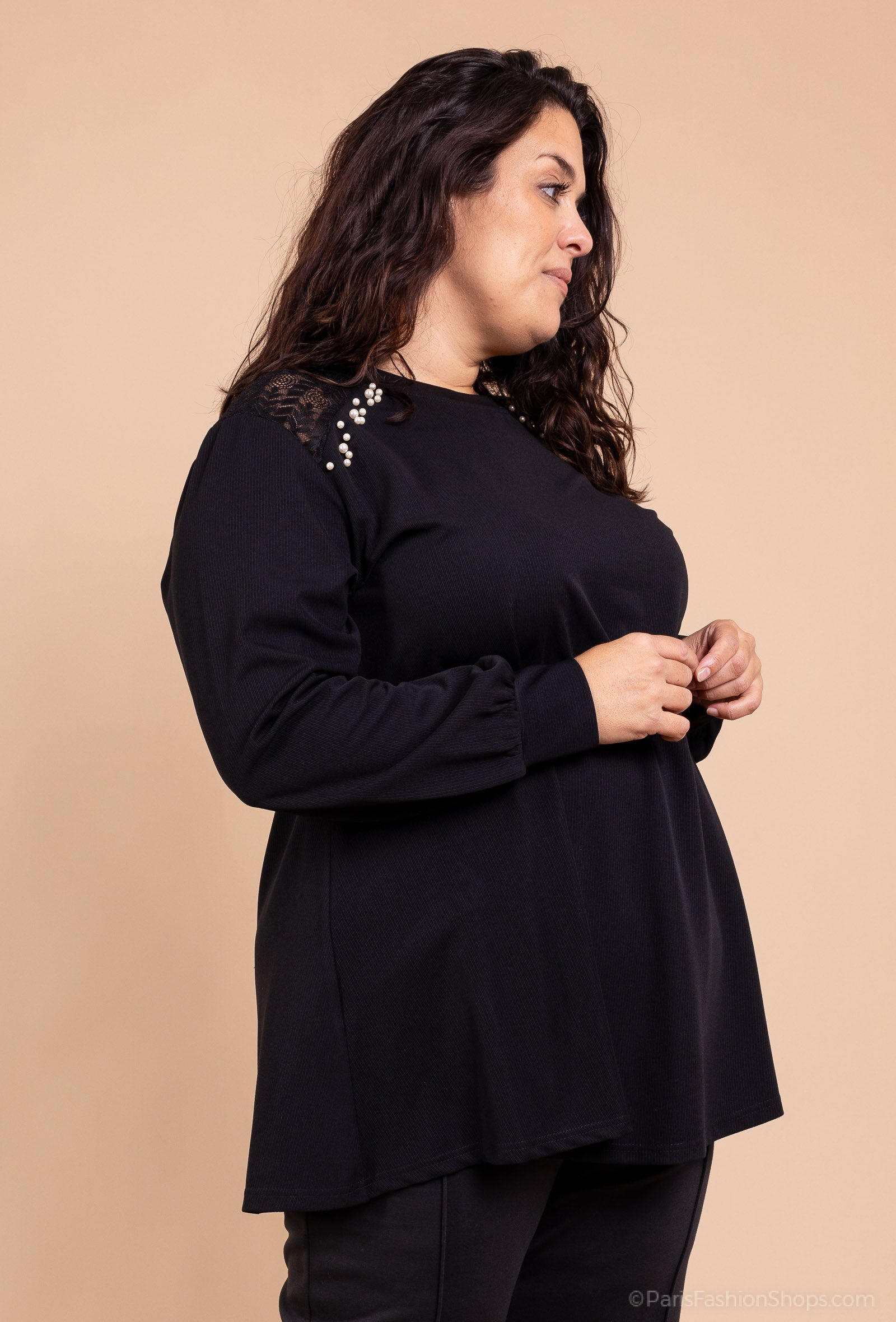 Plus size tunic i Stor Storlek