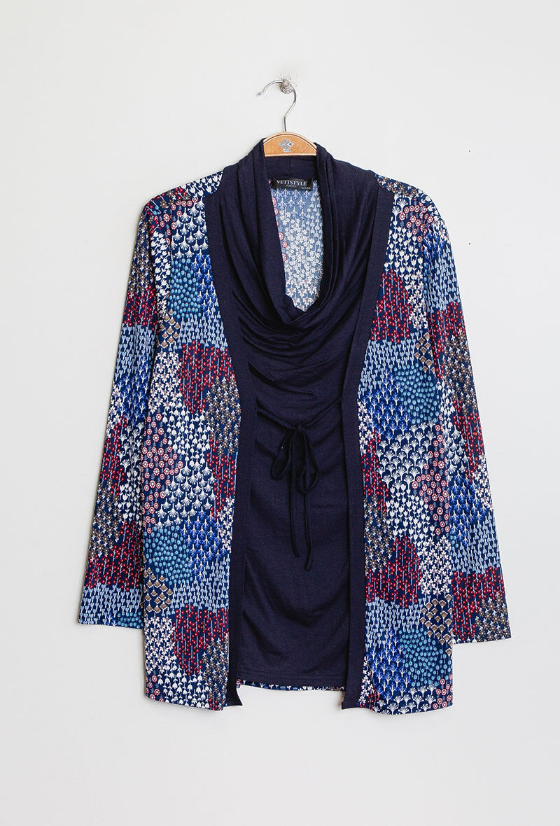 Printed tunic i Stor Storlek - Bekväm och Stilig