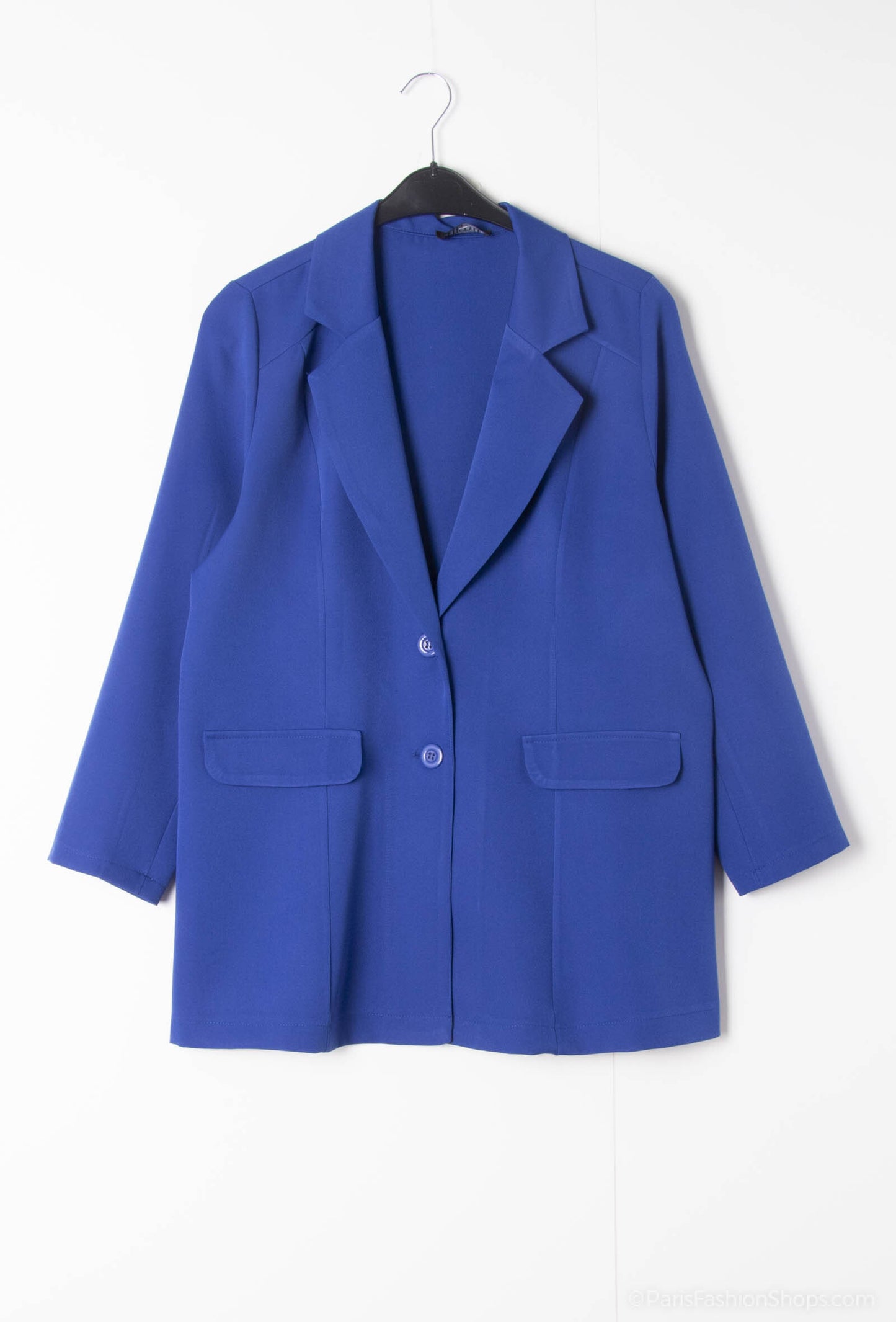 Plus Size Long suit jacket