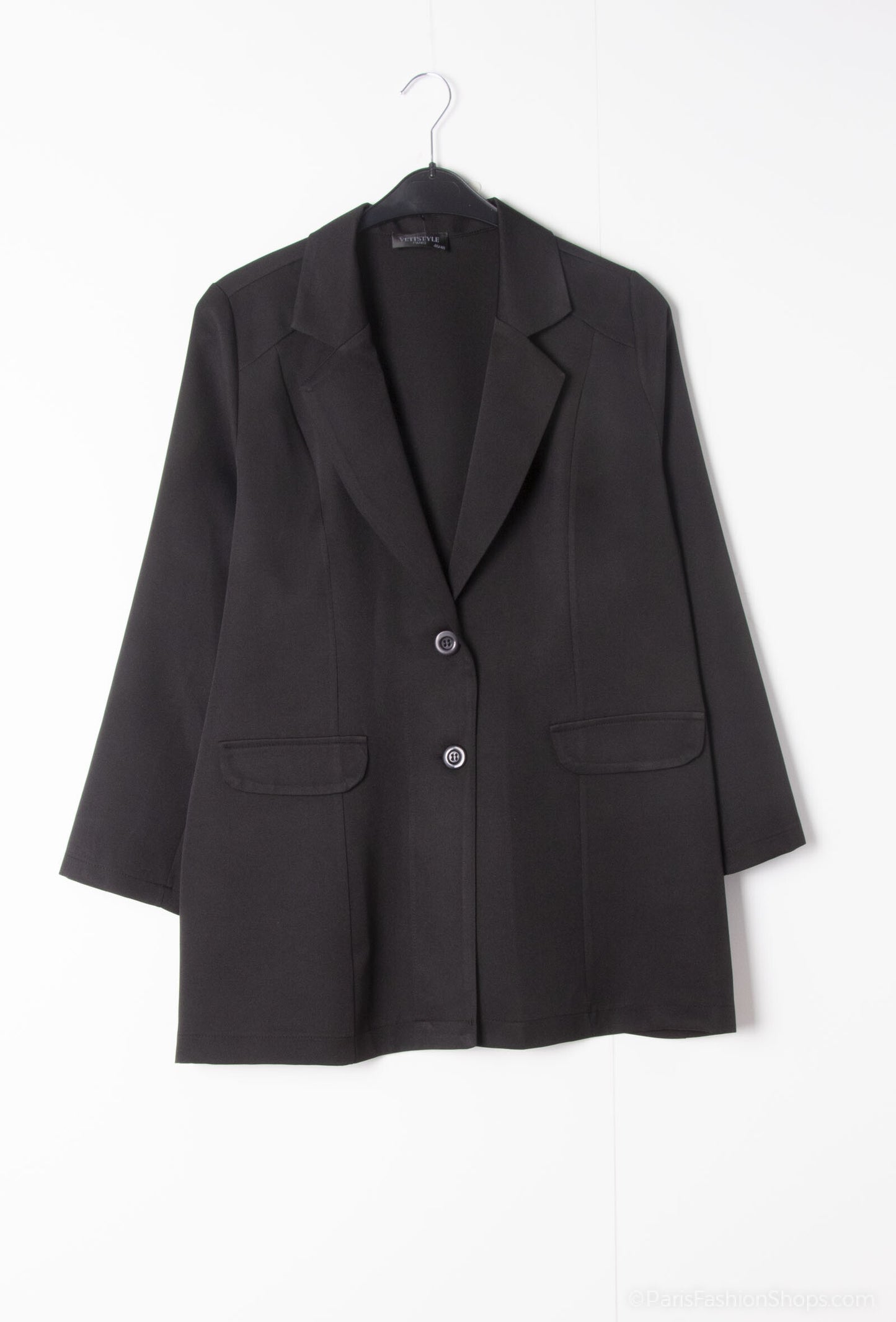 Plus Size Long suit jacket
