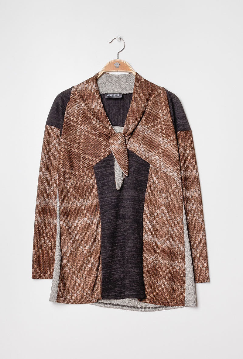 Suede jacket i Stor Storlek