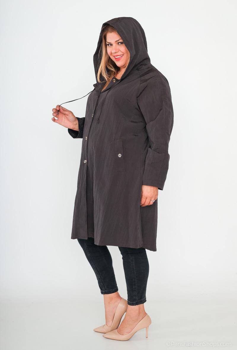 Printed jacket i Plus Size