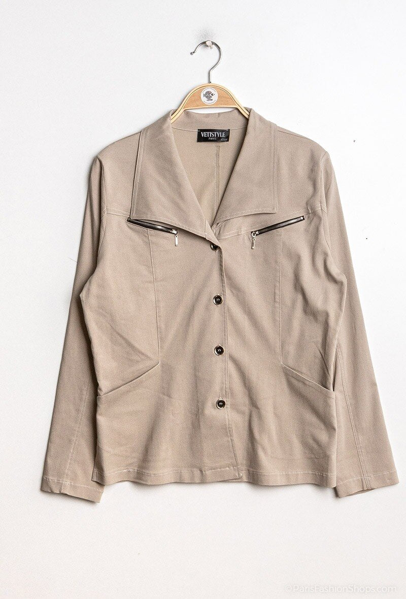 jacket i Stor Storlek