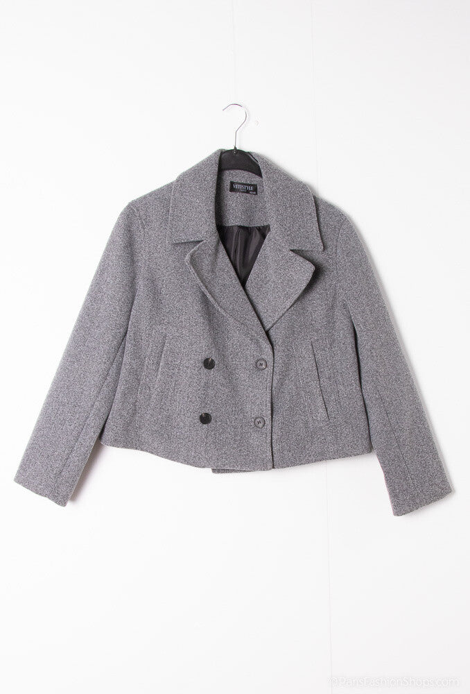 Short Lined Jackets i Stor Storlek