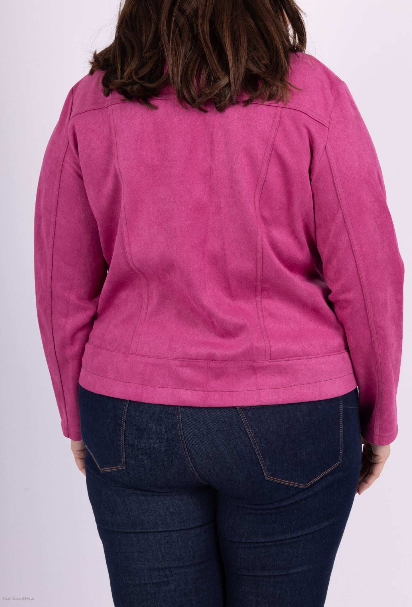 Plus Size Suede Perfecto Jackets