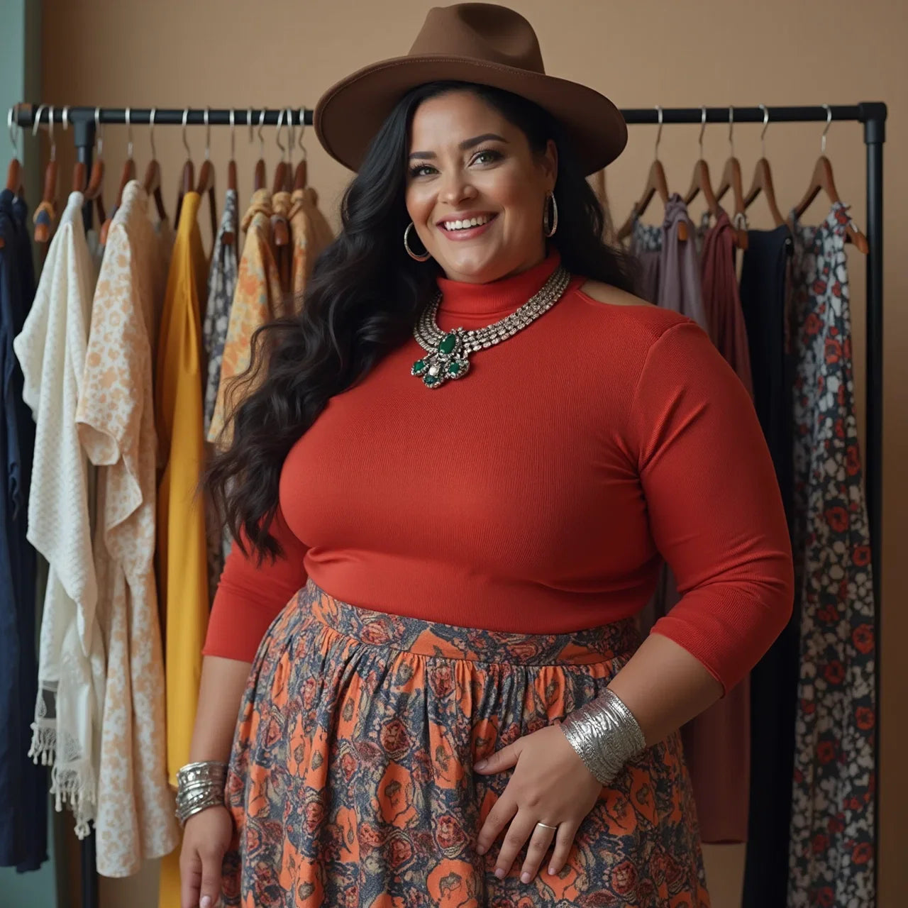 Plus size-kläder för damer
