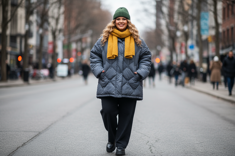 Dunjackor i Stora Storlekar