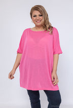 Plus Size 9859 Tunika i Ljus Bomull