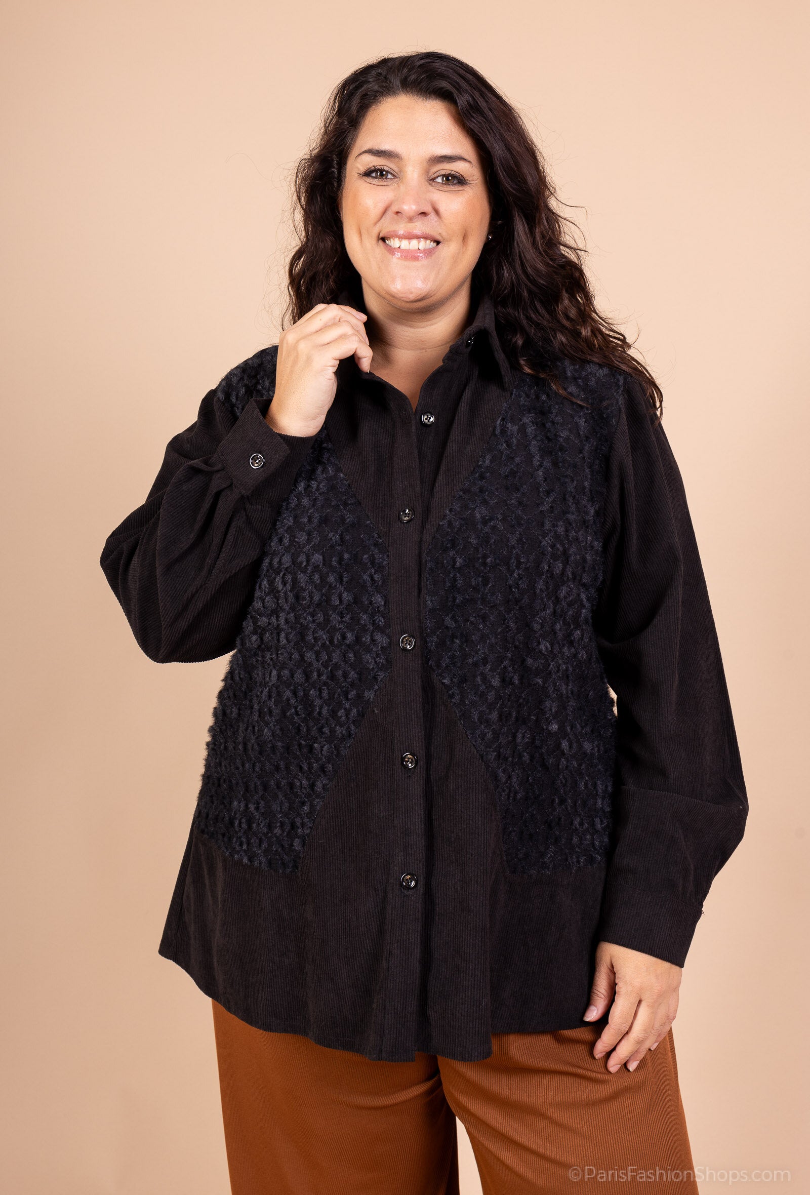 Plus size jacket i Stor Storlek