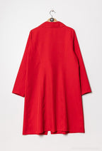 Plus Size Blazer i Lång Längd