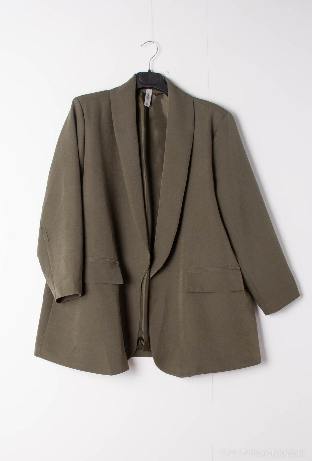 Plus Size Open- jacket with lining