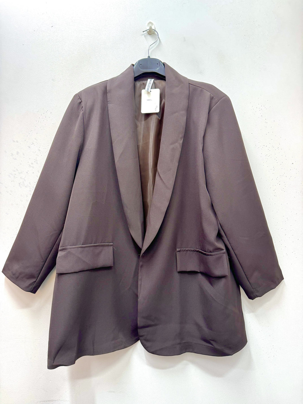 Plus Size Open- jacket with lining